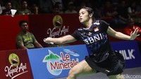 Pada gim kedua, Gregoria lebih memberi perlawanan pada Wang.