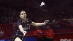 Gregoria Kalah dari Wang Zhi Yi di Perempatfinal Indonesia Open 2024