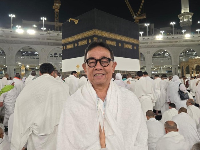 Hidayatullah Sjahid, salah seorang jemaah haji Maktour yang berangkat tahun ini, 2024.