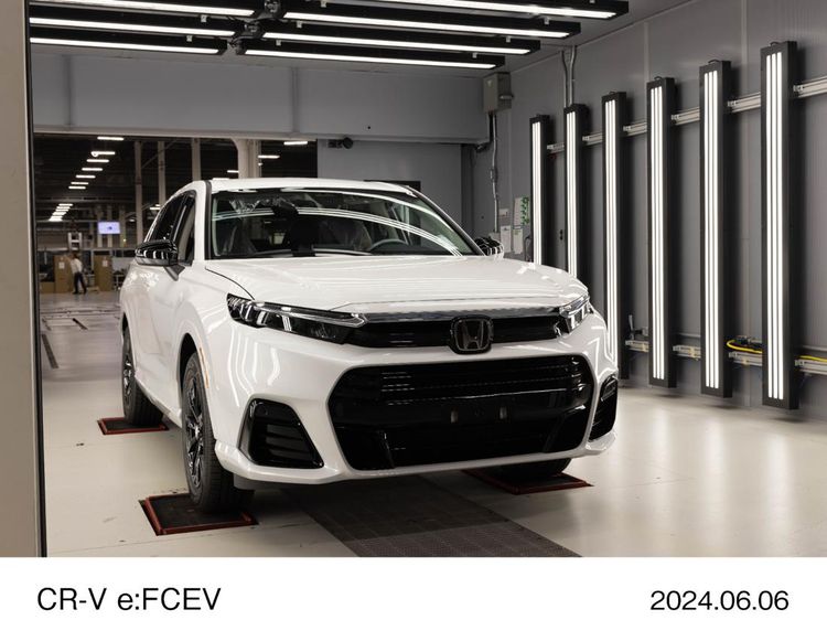Honda CR-V Hidrogen Mulai Diproduksi