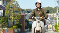 Honda Super Cub 110 baru resmi meluncur. Motor bebek bertampang klasik tersebut hanya mendapat ubahan minor dari model sebelumnya. Foto: Doc. Honda Japan.