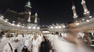 Jemaah Haji Mulai Padati Masjidil Haram, Begini Suasananya