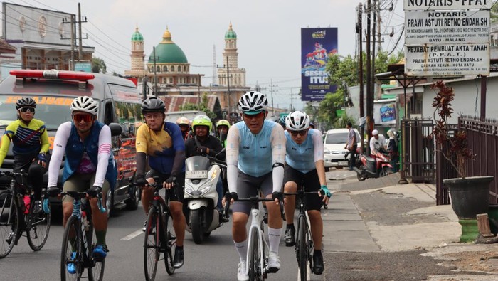 Kapolda Jatim uji coba rute Tour de Panderman.