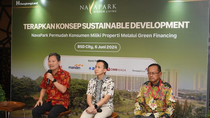Konferensi pers NavaPark (Dok. Sinar Mas Land)