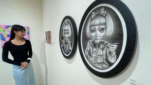 Melihat Pameran Seni Kolaborasi ATST dan Jakarta Doodle Fest