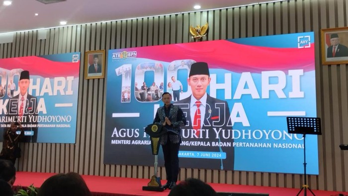 Menteri ATR Agus Harimurti Yudhoyono.