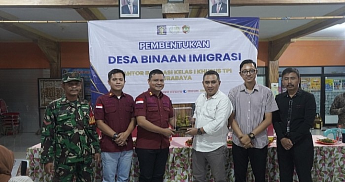 pembentukan Desa Binaan Imigrasi di Kantor Desa Ngoro