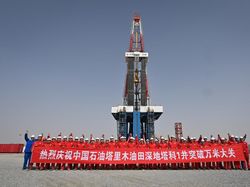 Penampakan Pekerja China Gali Lubang 10 Kilometer ke Dalam Bumi