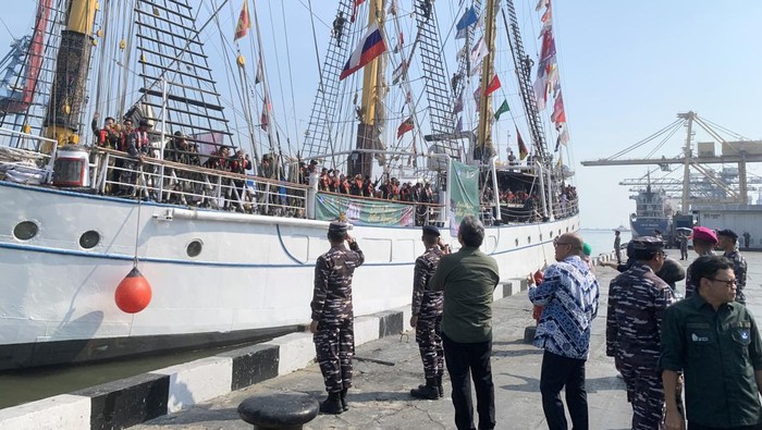 Peserta Muhibah Budaya Jalur Rempah memulai perjalanan (Taufiq/detikcom)