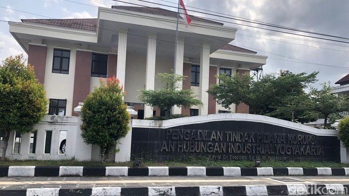 Pengadilan Negeri (PN) Tindak Pidana Korupsi (Tipikor), Warungboto, Umbulharjo, Kota Jogja, Jumat (7/6/2024).