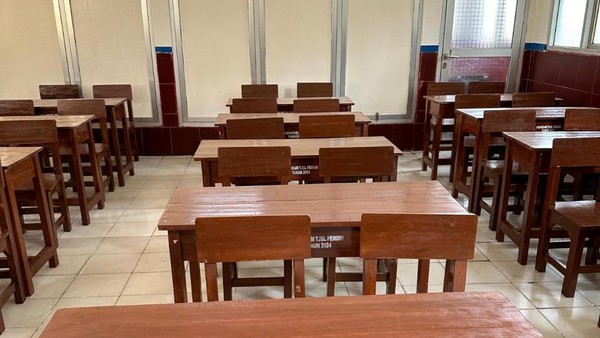 Ruang Kelas SDN di Karawang yang Terbakar Kini Sudah Direnovasi