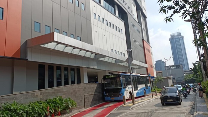 Suasana di Transport Hub Dukuh Atas (Rachma-detikcom)