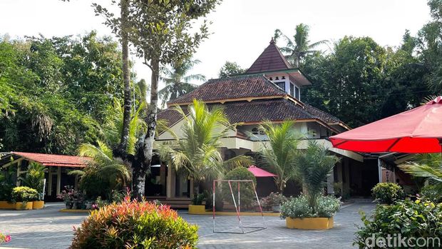 Suasana Masjid Furqon yang dibangun Kyai Landoh di Jatirejo, Lendah, Kulon Progo, belum lama ini. Foto diunggah pada Jumat (7/6/2024).
