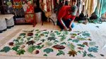 Indahnya Batik Motif Tanaman Obat Keluarga Buatan Warga Batu