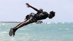 Berani Coba! Melompat ke Samudra Hindia