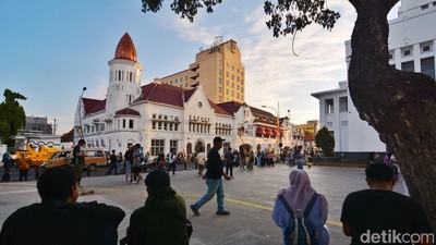 Wajah Baru Kota Lama Surabaya Jelang Diresmikan
