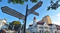 Sejumlah papan petunjuk sudah dipasang oleh Pemkot Surabaya agar memudahkan para pengunjung.