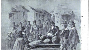 Giles Corey: Pengadilan penyihir Salem adalah noda dalam sejarah Amerika. Akhir 1600-an, ratusan orang di Massachusetts dituduh melakukan sihir dan banyak yang terbunuh. Seorang petani bernama Giles Corey dituduh melakukan sihir tetapi menolak mengajukan pembelaan. Saat ini terjadi, terdakwa akan disiksa. Corey dibaringkan di tanah dan batu-batu besar diletakkan di atasnya. Harapannya, itu menyebabkan begitu banyak rasa sakit sehingga Corey menyerah dan mengajukan pembelaan. Tapi Corey tetap diam, dan beban akumulatif perlahan tapi pasti menghancurkannya sampai mati.Foto: Blackbird