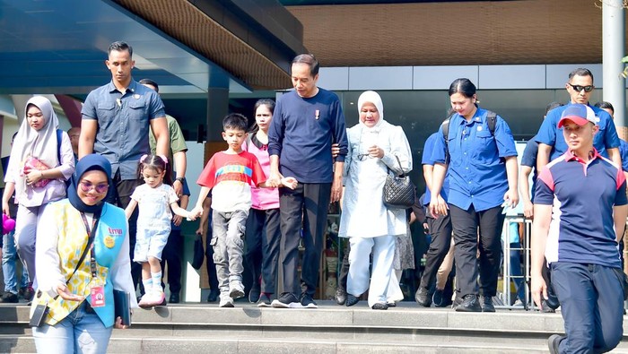 Jokowi ke TMII.