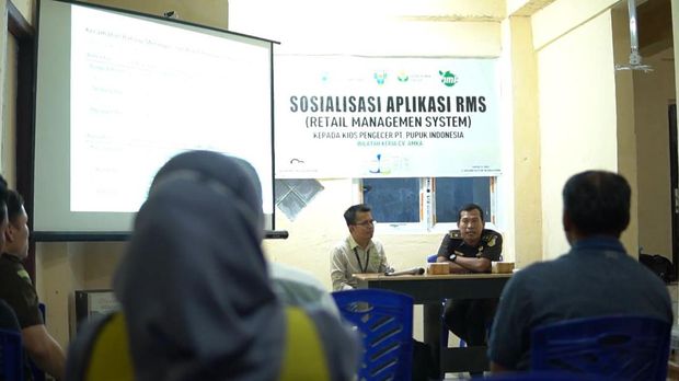 Kepala Seksi Intelijen Kejaksaan Negeri Sungai Penuh Andi Sugandi Darmansyah menggagas aplikasi Umoh Basilo (Dokumentasi Pribadi)