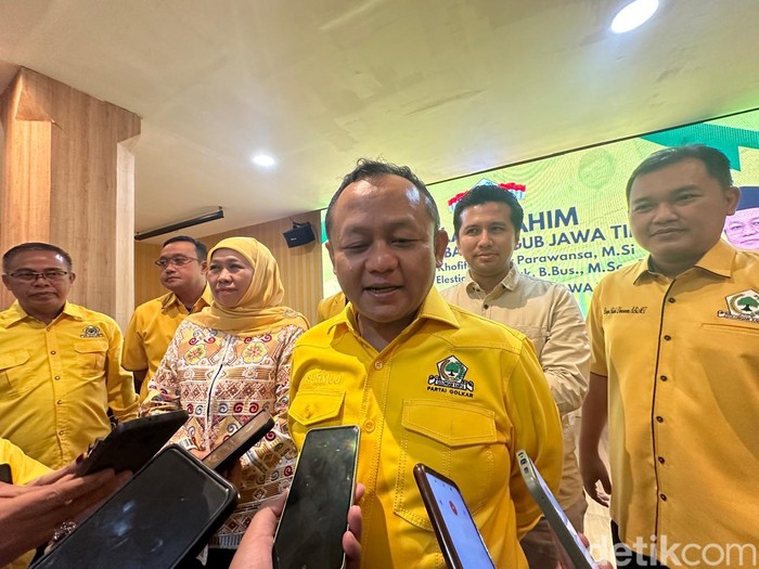 Ketua Golkar Jatim M Sarmuji