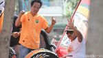 Boromania Konvoi Sambut Persibo Bojonegoro Lolos Liga 2