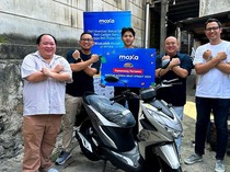 Potret Semringah Pemenang Motor dari Moxa