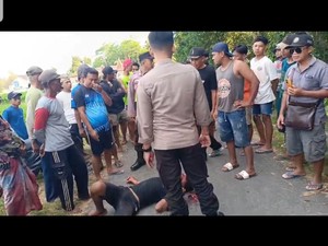 Diduga Hendak Curi Gabah, Pria di Jember Dihajar Warga hingga Gegar Otak
