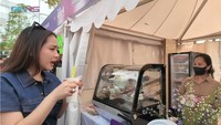 Nagita diketahui memiliki program Jajarans. Belum lama ini, ia menggelar Jajarans Festival dan menyambangi beberapa tenant kuliner. Foto: YouTube RANS Entertainment