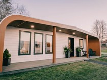 Canggih! Bangun Rumah Kayu Estetik Kini Bisa Pakai Printer 3D