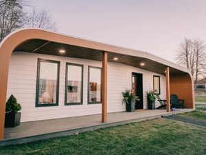 Canggih! Bangun Rumah Kayu Estetik Kini Bisa Pakai Printer 3D