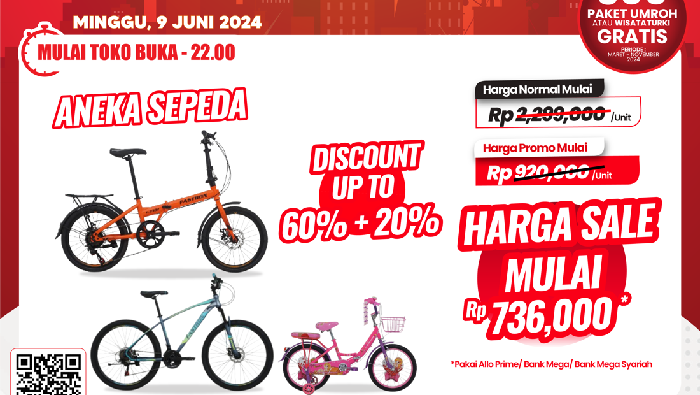 Transmart Full Day Sale-Sepeda