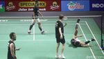 Tumbang Dalam Duel Sengit, Bagas/Fikri Gagal ke Semifinal Indonesia Open 2024