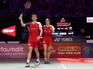 China Ciptakan All Final Ganda Campuran di Indonesia Open 2024