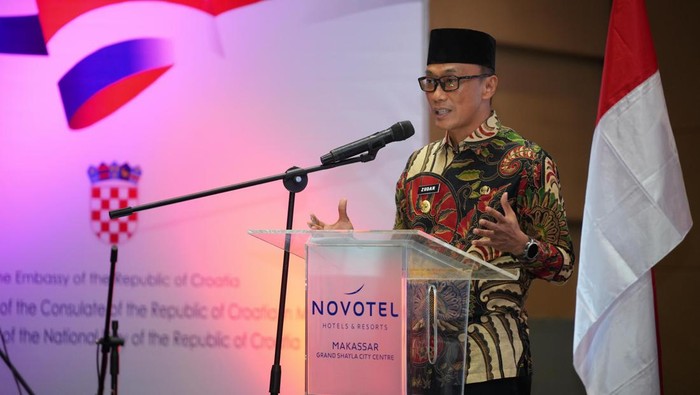 Penjabat (Pj) Gubernur Sulawesi Selatan (Sulsel) Zudan Arif Fakrulloh.