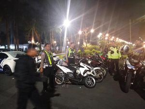 Ratusan Kendaraan di Kota Malang Terjaring Razia Balap Liar-Knalpot Brong