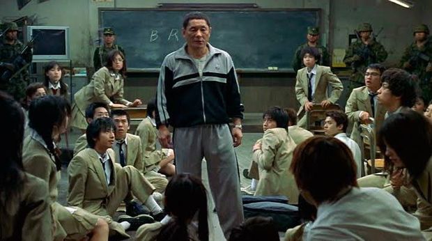 Cuplikan adegan dalam film Battle Royale.