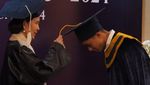 Full Senyum Betrand Peto, Wisuda SMA Didampingi Sarwendah dan Ruben Onsu