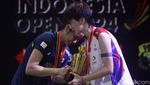 China Rebut Juara Tunggal Putri Indonesia Open 2024