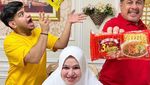 Fadil Jaidi dan Keluarga Naik Haji, Ini Momen Saat Berikan Kue Ulang Tahun