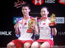 Kalahkan Seniornya, Jiang/Wei Juara Indonesia Open 2024