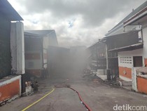Gudang LPG di Denpasar Terbakar, Warga Dengar Ledakan Keras
