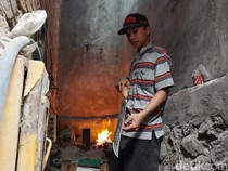 Pandai Besi di Kota Malang Ketiban Berkah Jelang Iduladha