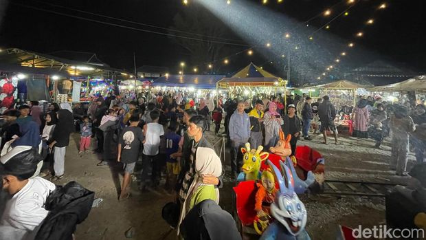 Pasar malam Sindangkerta, Kabupaten Bandung Barat
