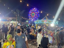 Gemerlap Pasar Malam di Ujung Bandung