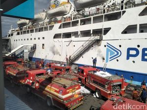 Pelni Pastikan Tak Ada Korban Jiwa dalam Kebakaran KM Umsini