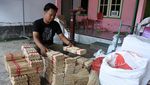 Produksi Tusuk Sate Meningkat Jelang Idul Adha