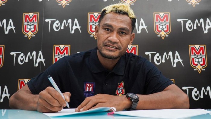 Safrudin Tahar menandatangani kontrak bersama Malut United.