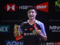 Shi Yu Qi Juara Tunggal Putra Indonesia Open 2024