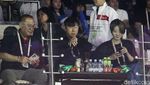 STY dan Istri Nonton Final Indonesia Open 2024